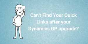 Can Find GP Quicklinks