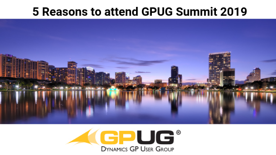 5 Reasons why you Should attend GPUG Summit 2019