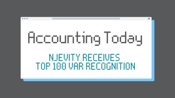 Accounting Today Honors Njevity With VAR 100 Recognition